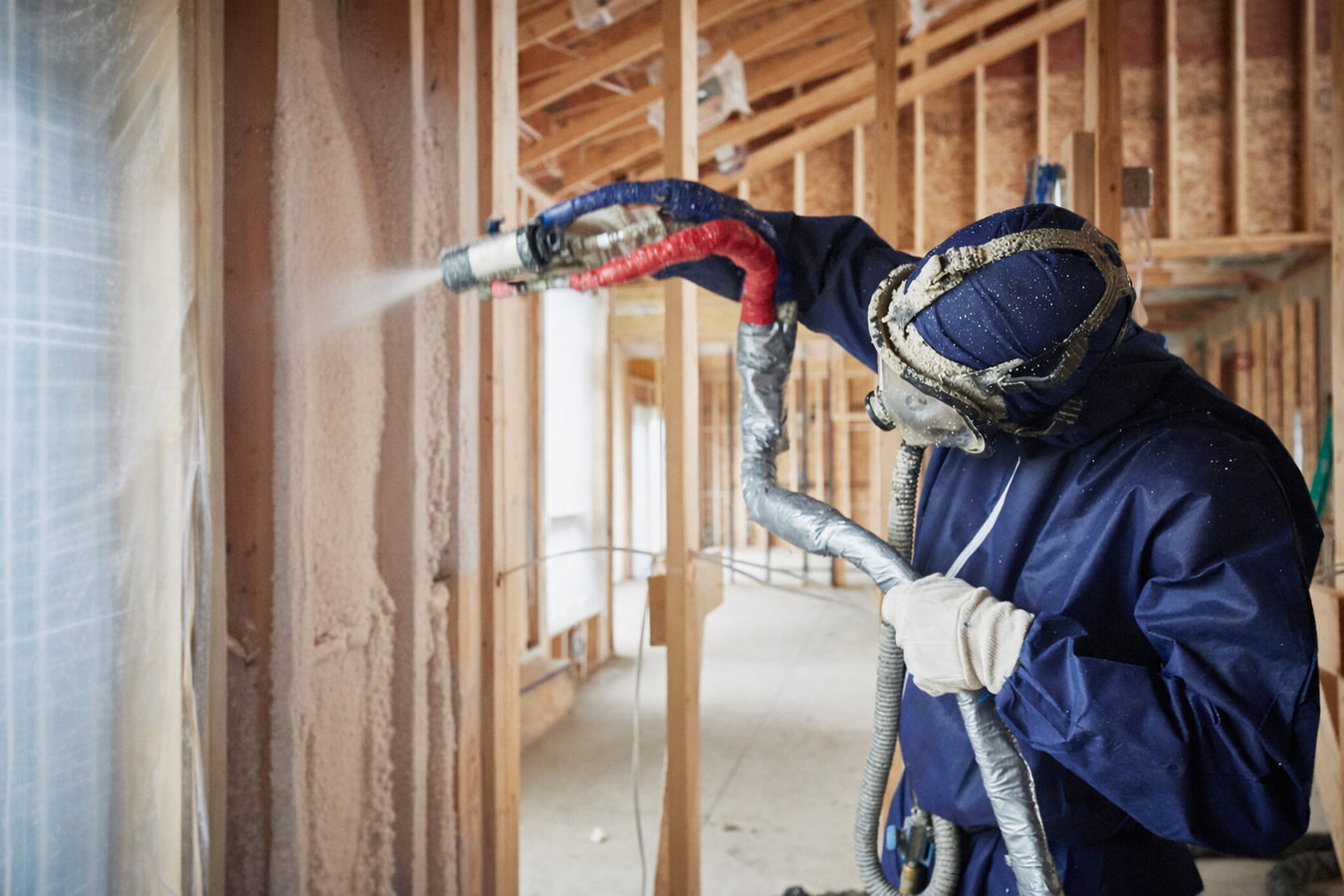 Open-cell foam insulation in Pineville, LA